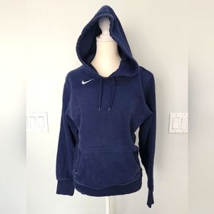 Navy Blue Nike Sweatshirt Hoodie X-Small